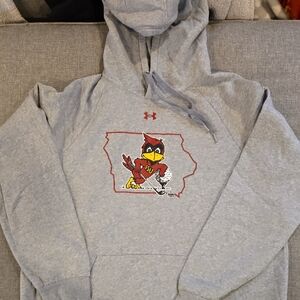 Iowa State Golfing Cy Under Armour Men's Light Gray